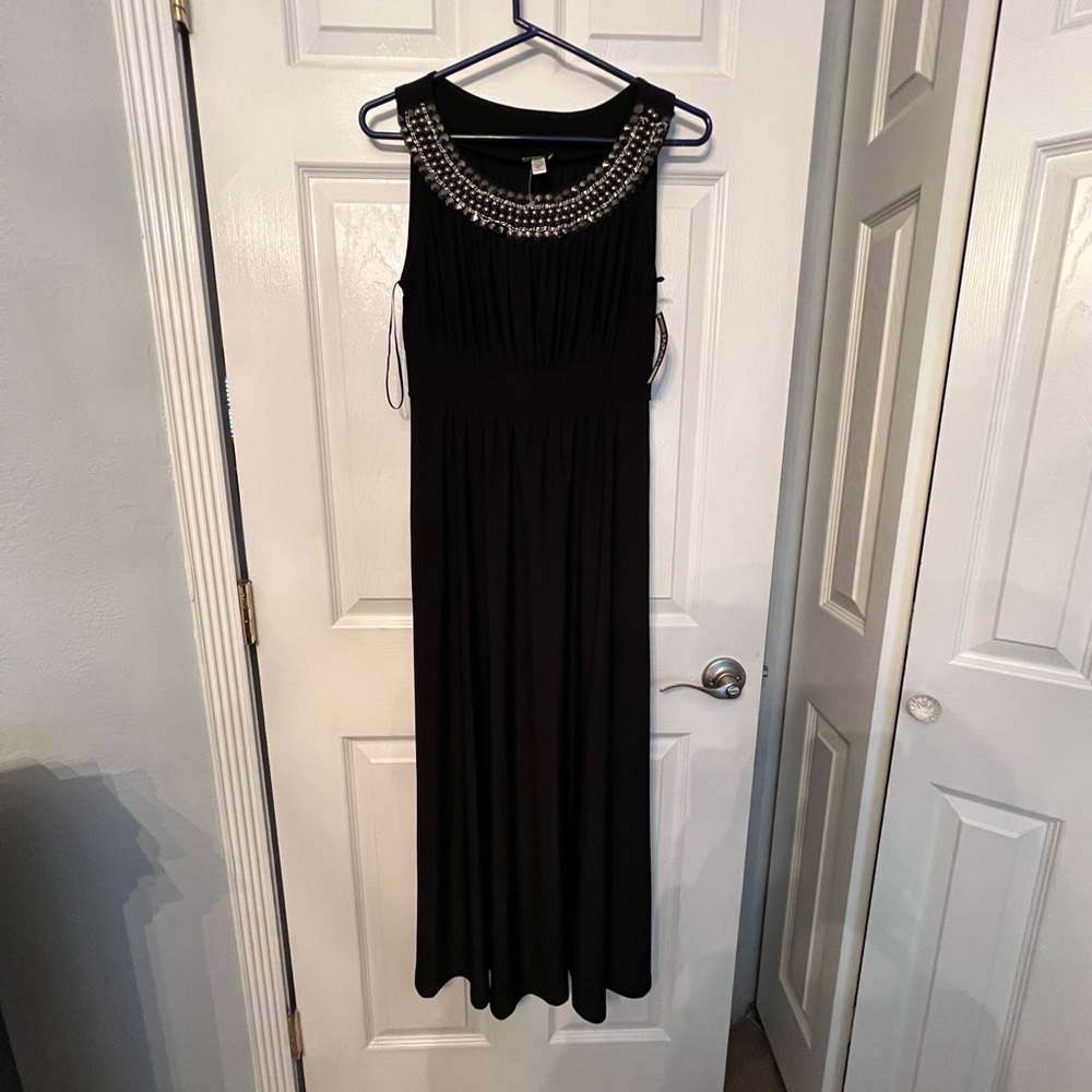 NWT Haani Black Formal Long Dress Petite Small